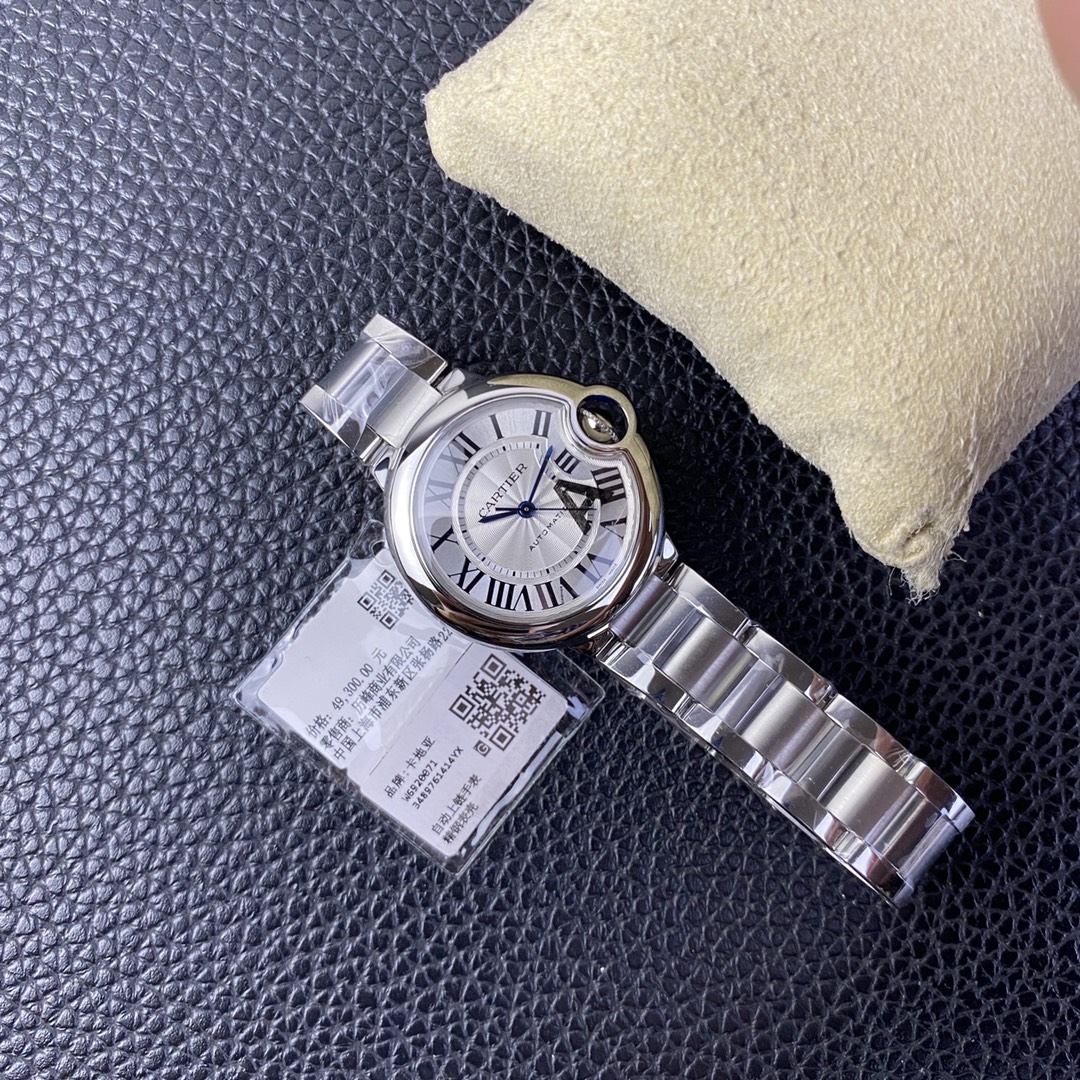 Cartier Ballon Bleu 33 mm Watch – IW-1724 - Image 9