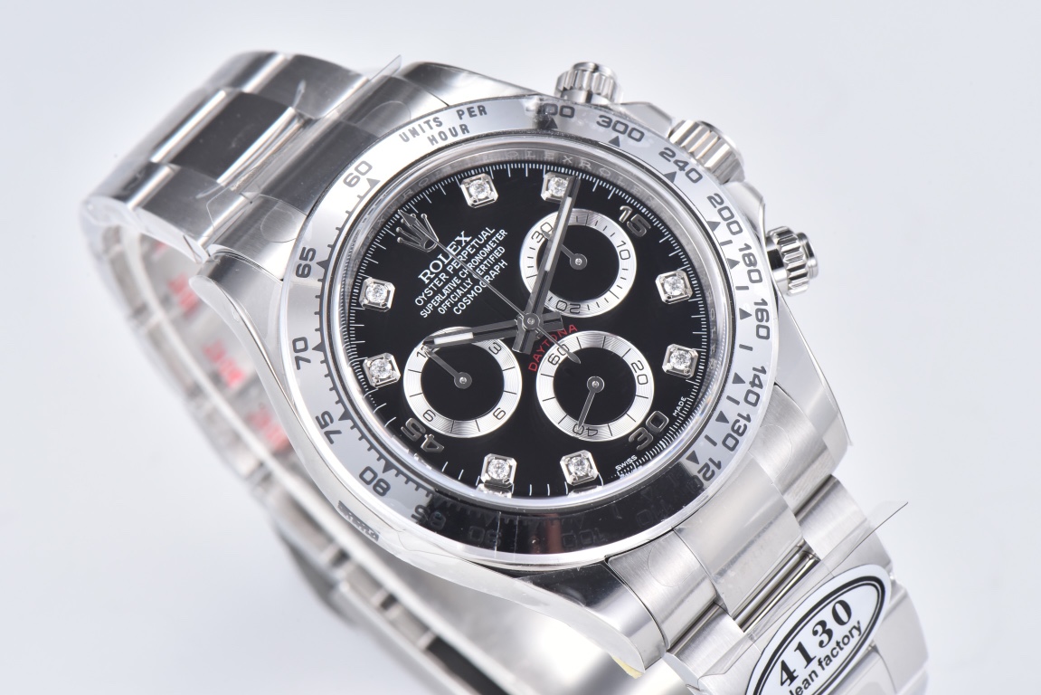 Daytona Black Dial Watch – IW-2898 - Image 2