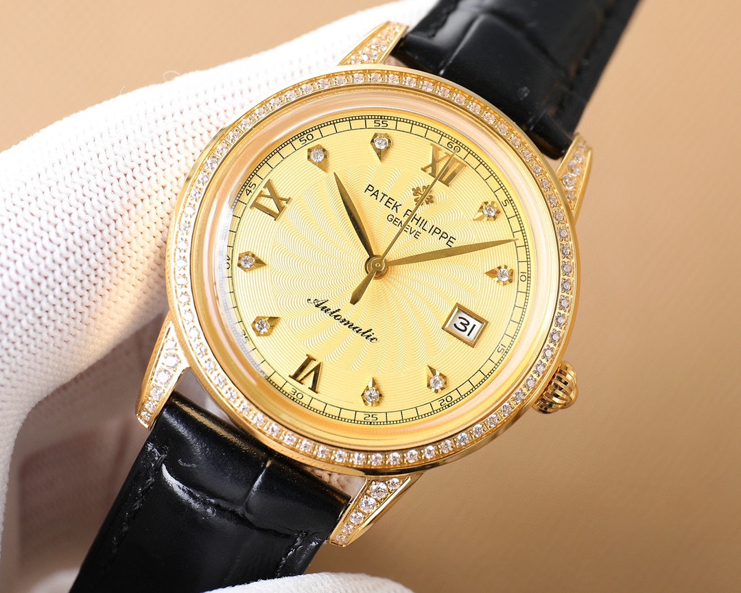 Classic Diamond-Set 40 mm Watch – IW-2532 - Image 2