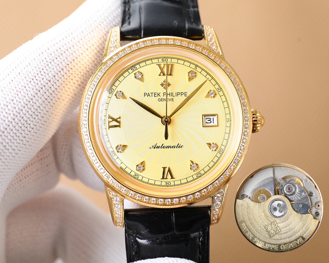 Classic Diamond-Set 40 mm Watch – IW-2532 - Image 6