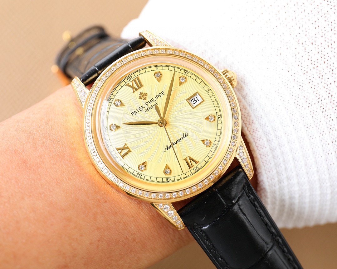 Classic Diamond-Set 40 mm Watch – IW-2532 - Image 4