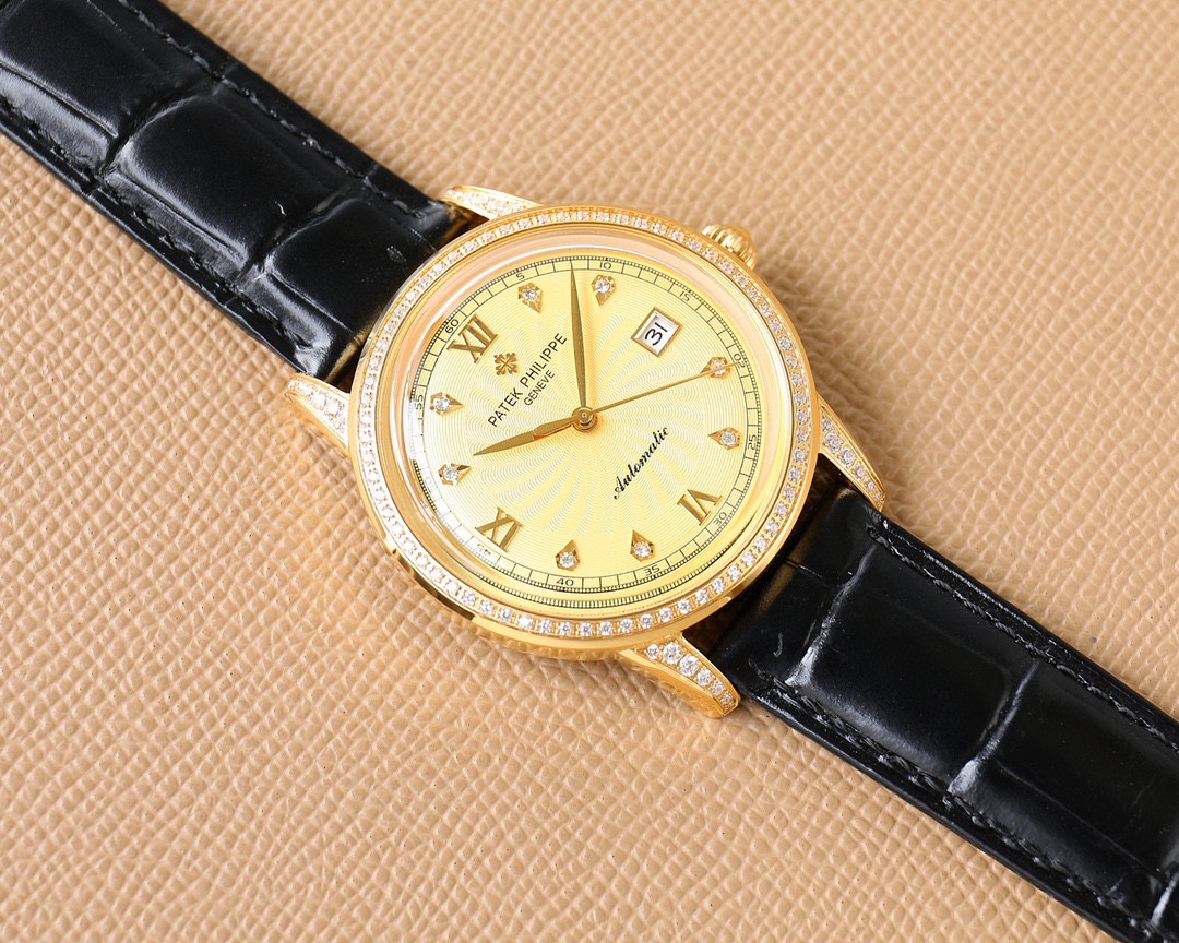 Classic Diamond-Set 40 mm Watch – IW-2532