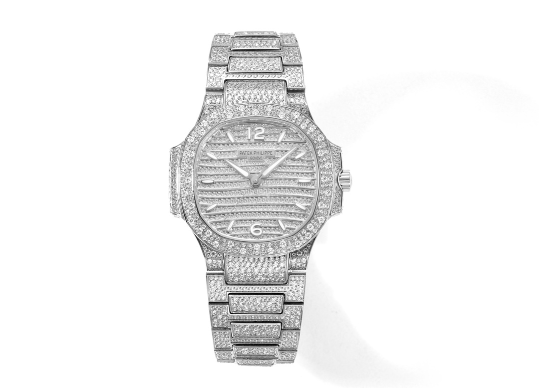 Patek Philippe Nautilus Diamond-Set 35.2 mm Watch – IW-2474
