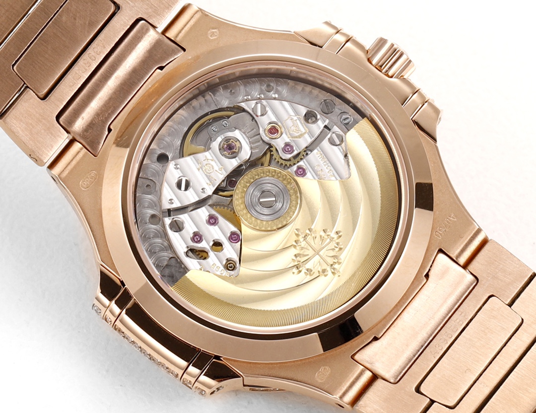 Patek Philippe Nautilus Diamond-Set 35.2 mm Watch – IW-2473 - Image 8