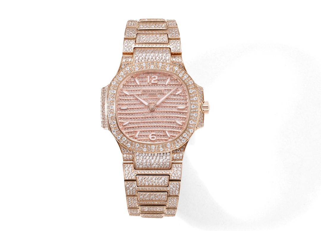 Patek Philippe Nautilus Diamond-Set 35.2 mm Watch – IW-2473