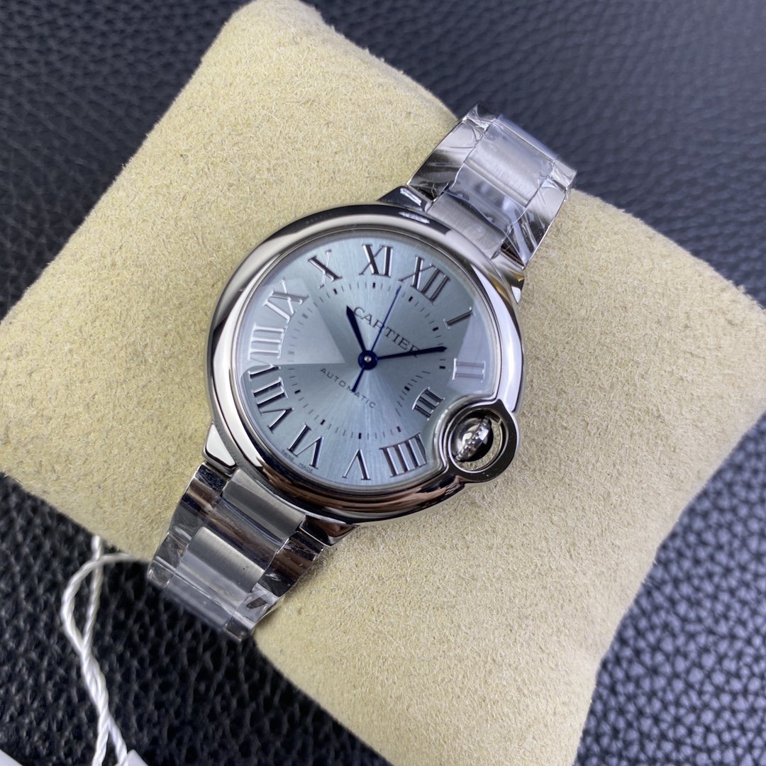 Cartier Ballon Bleu Ice Blue Watch – IW-1745 - Image 3