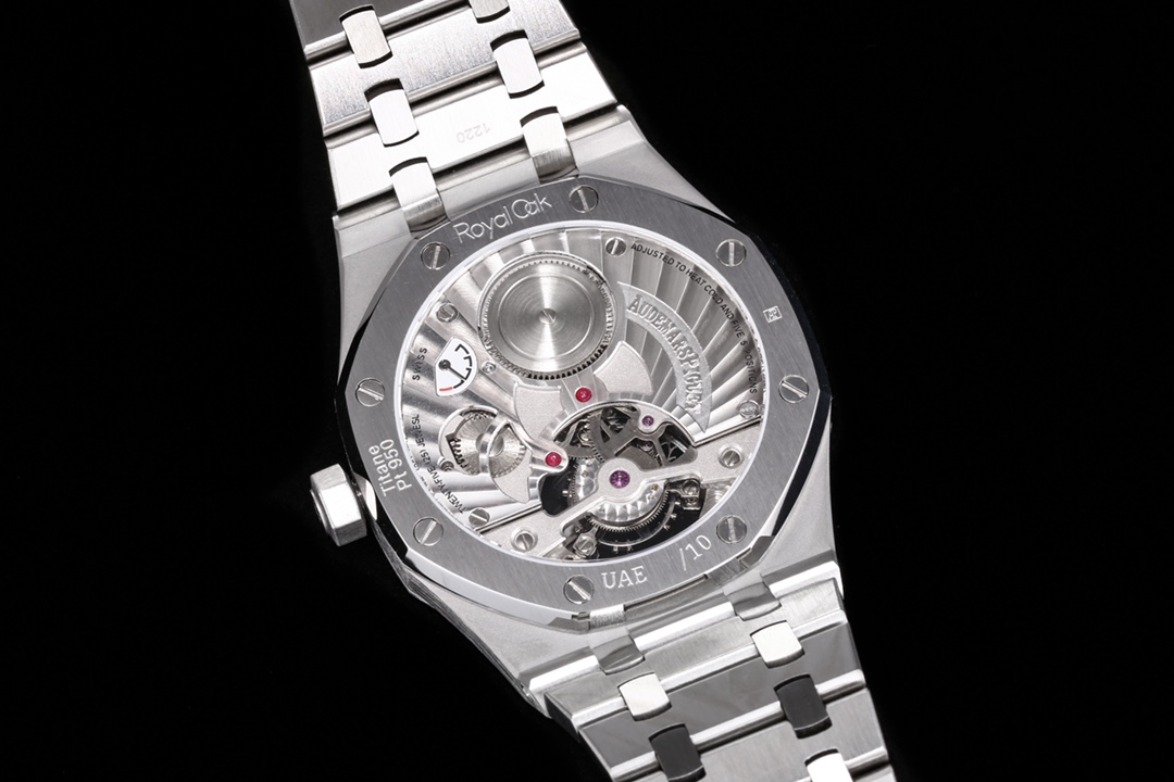 Audemars Piguet Royal Oak Tiffany Blue Tourbillon 41 mm Watch – IW-2125 - Image 9