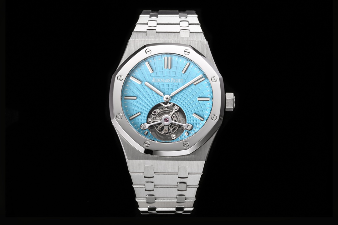 Audemars Piguet Royal Oak Tiffany Blue Tourbillon 41 mm Watch – IW-2125