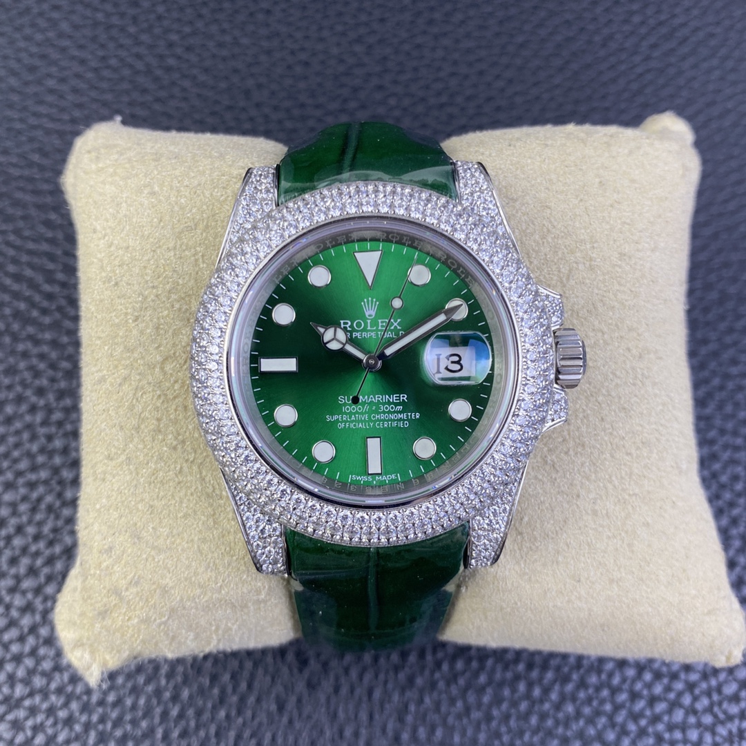 Rolex Submariner Diamond-Set 40 mm Watch – IW-0089