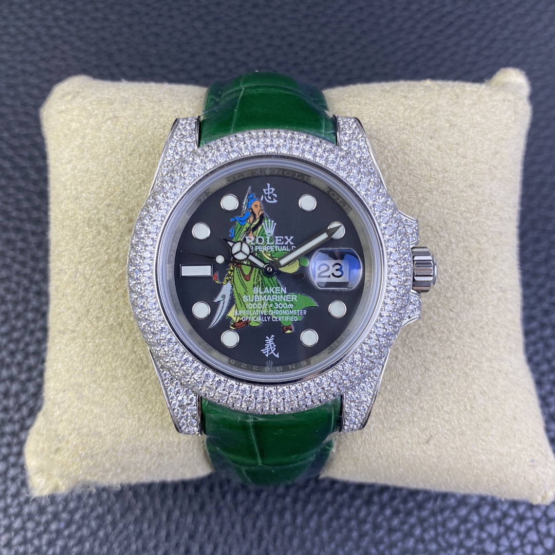 Rolex Submariner Diamond-Set 40 mm Watch – IW-0085