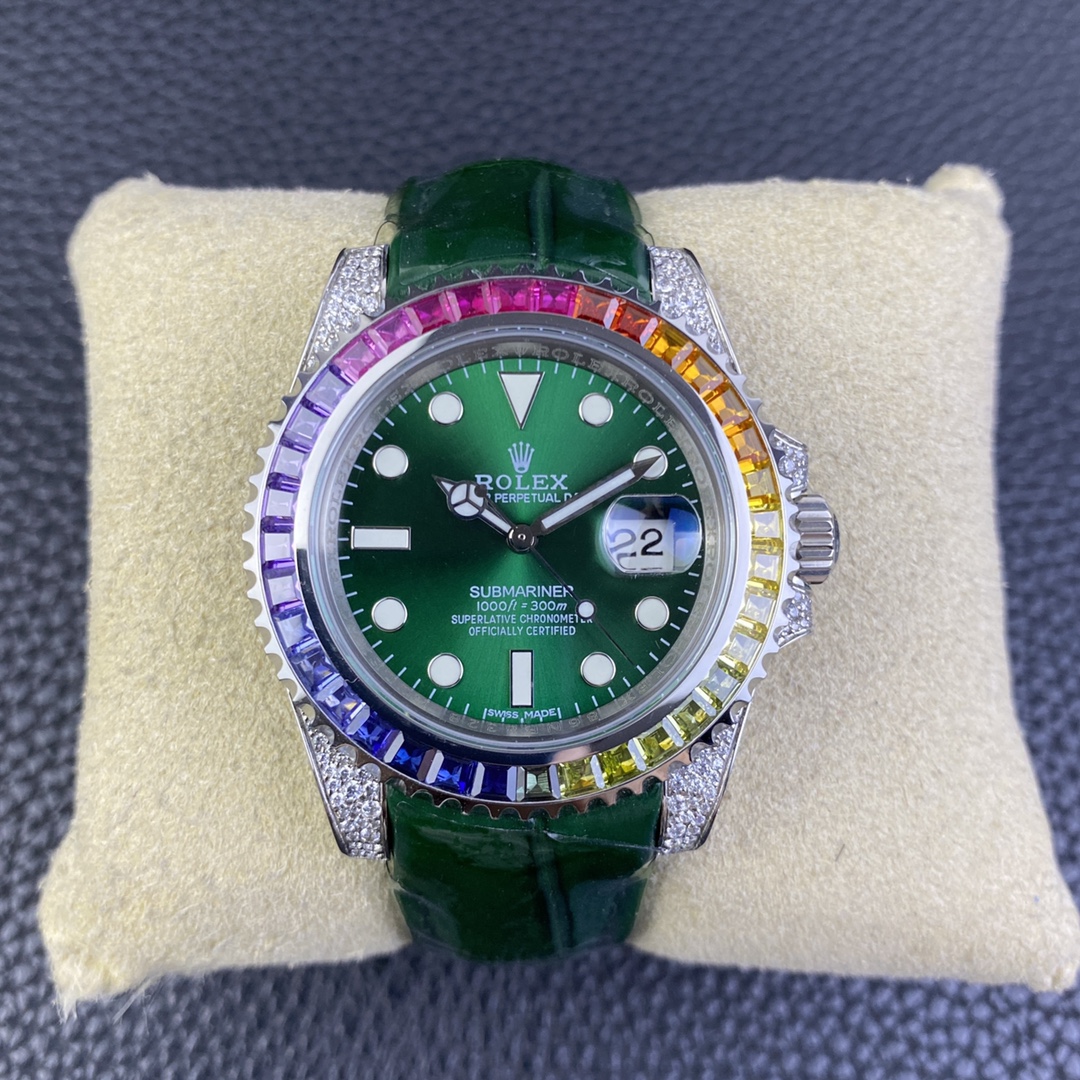 Rolex Submariner Diamond-Set 40 mm Watch – IW-0103