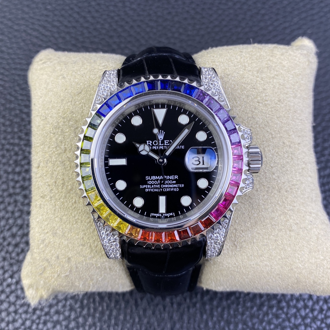 Rolex Submariner Diamond-Set 40 mm Watch – IW-0101