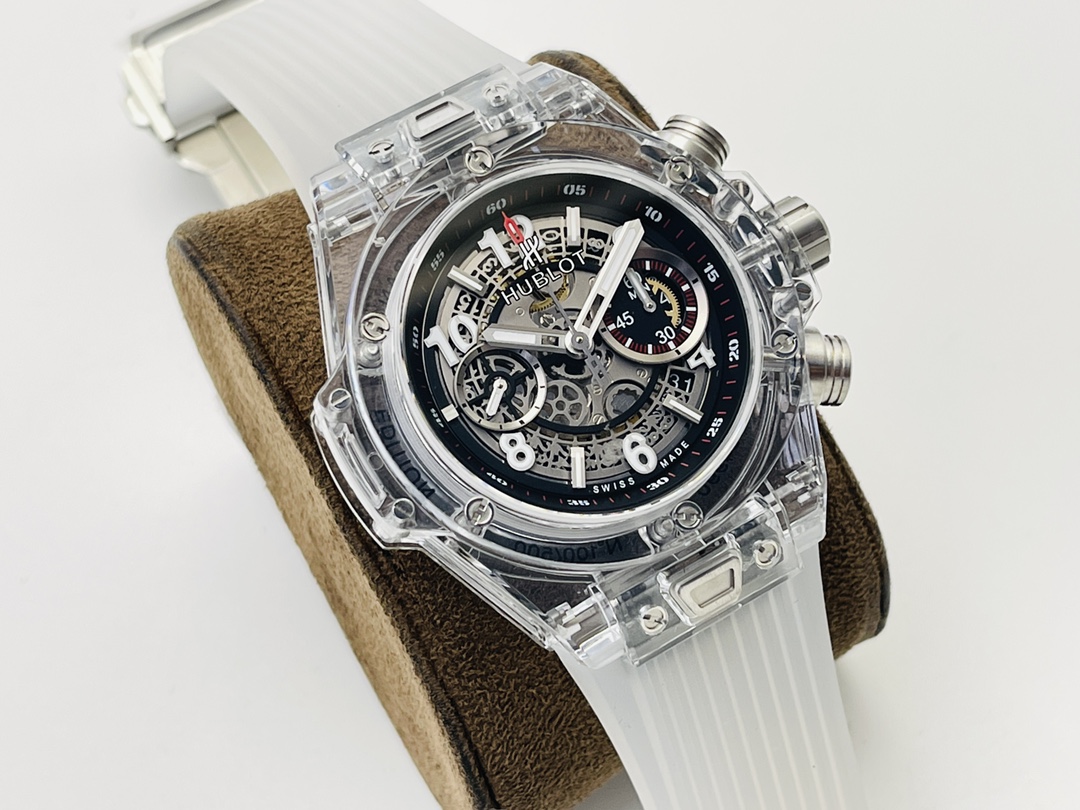 Hublot Classic Chronograph 45 mm Watch – IW-0348 - Image 2