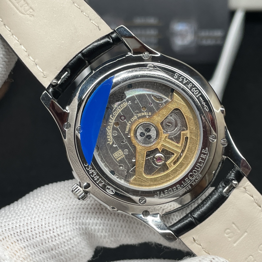 Jaeger-LeCoultre Classic White Dial Moonphase Watch – IW-0448 - Image 6