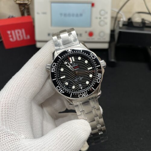Omega Seamaster Black Dial Watch – IW-1400