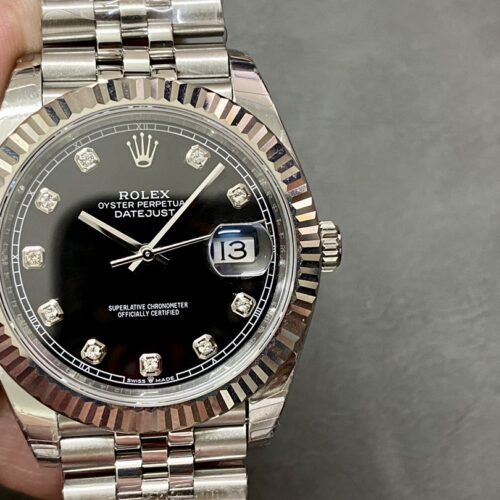 Datejust Ice Blue Luminous 41 mm Watch – IW-2841