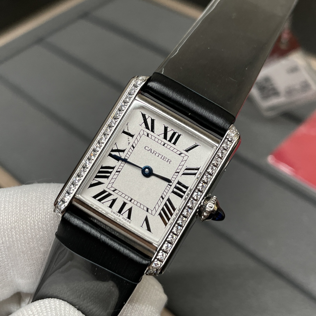 Tank Diamond-Set Watch – IW-1655 - Image 5