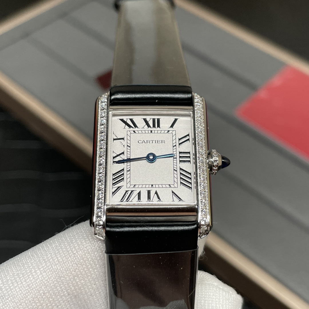Tank Diamond-Set Watch – IW-1655 - Image 4