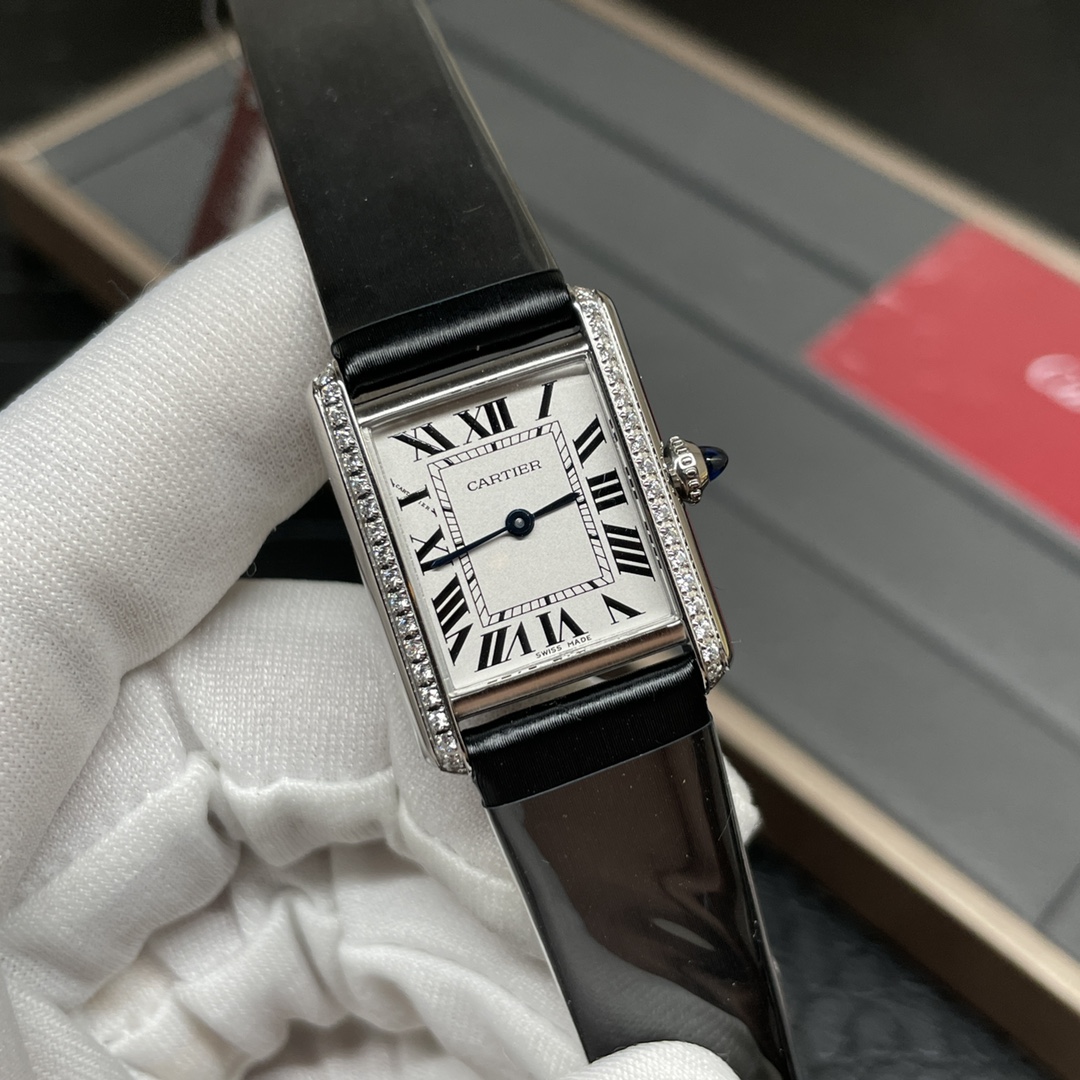 Tank Diamond-Set Watch – IW-1655 - Image 3