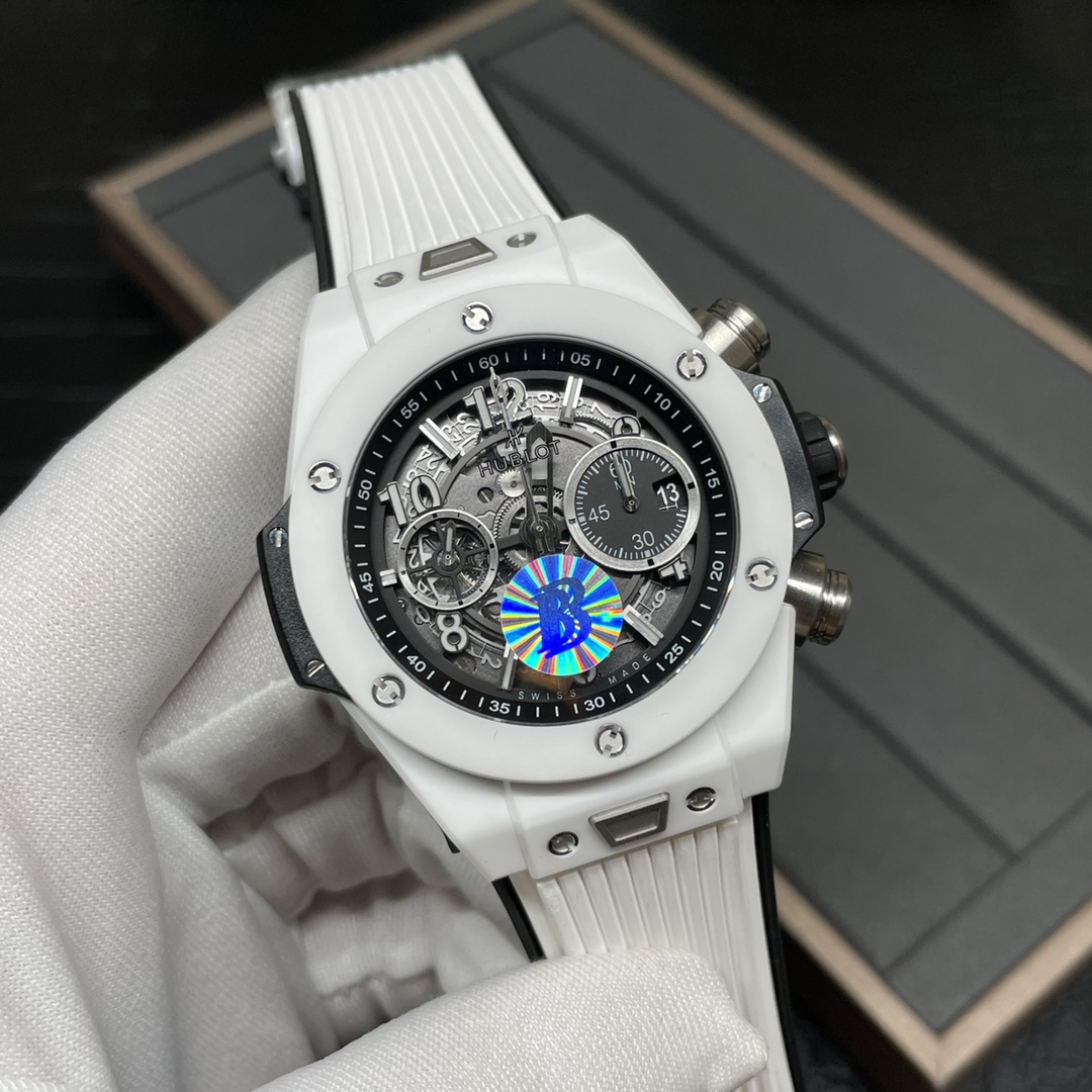 Hublot Classic Chronograph 45 mm Watch – IW-0345 - Image 4
