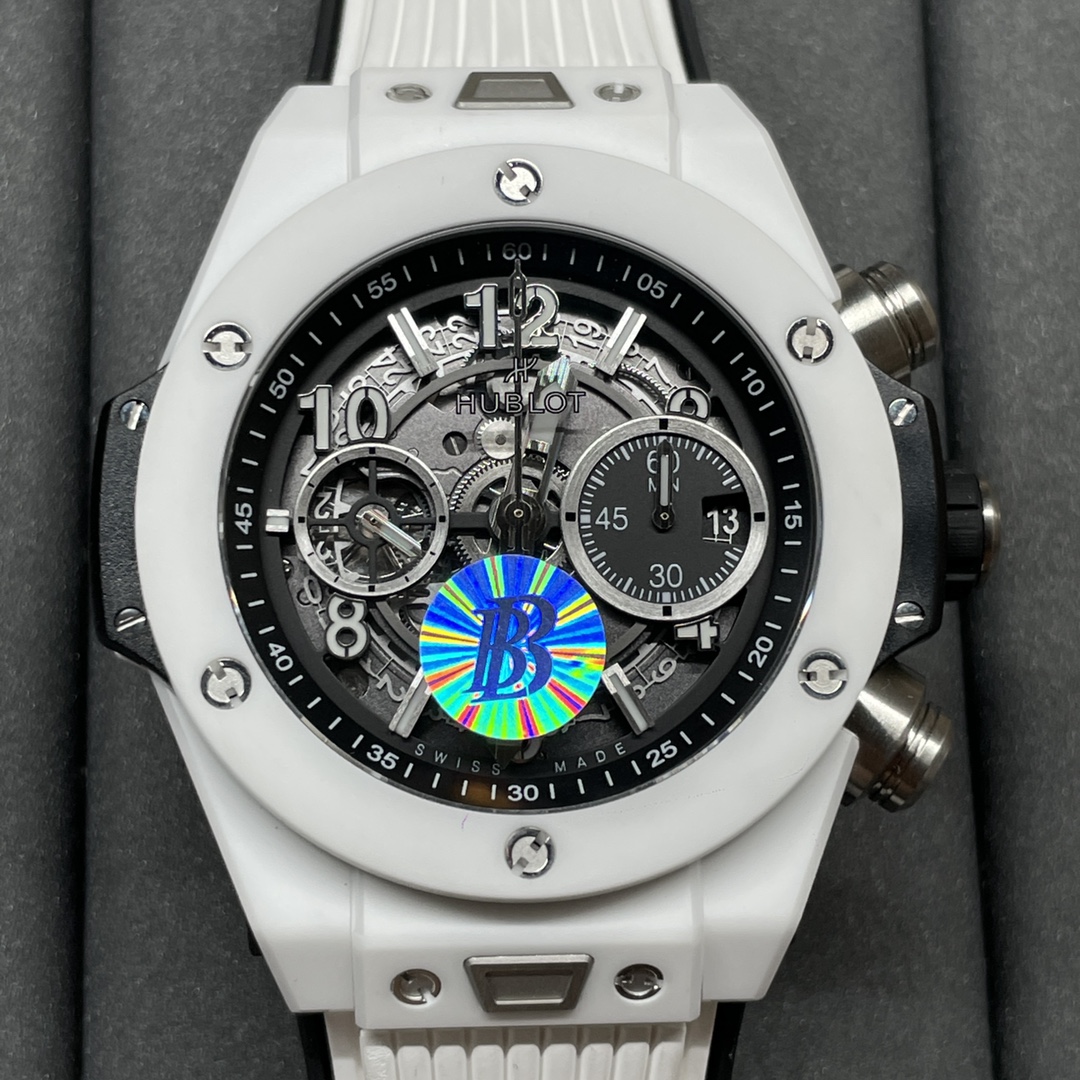 Hublot Classic Chronograph 45 mm Watch – IW-0345 - Image 2