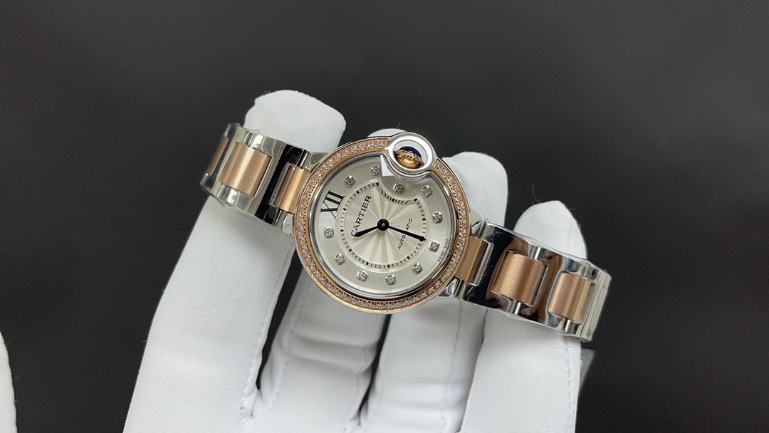 Ballon Bleu Diamond-Set 33 mm Watch – IW-1597 - Image 2