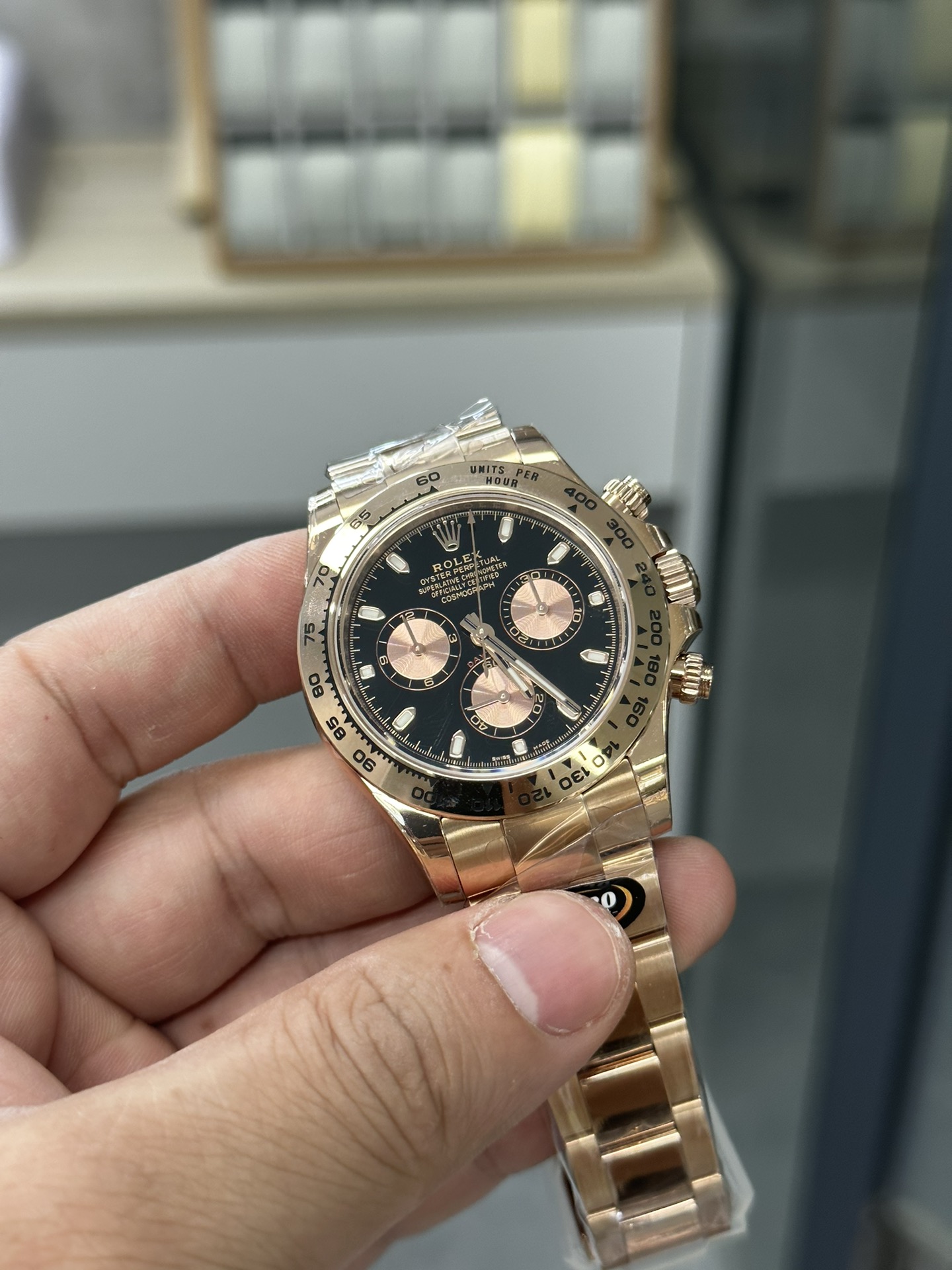 Daytona Black Dial Watch – IW-2787 - Image 2