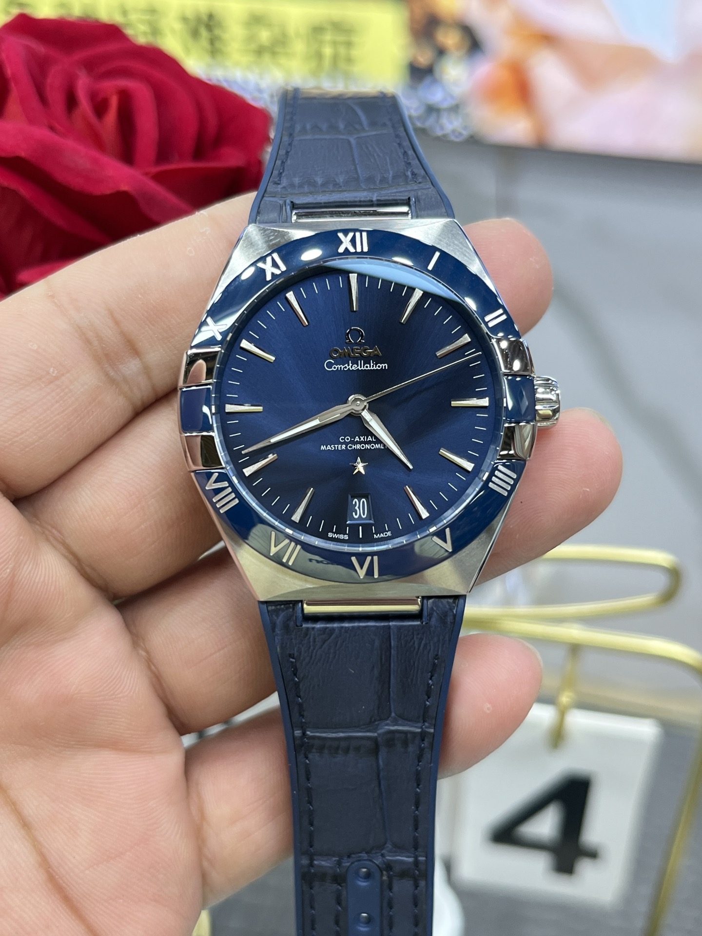 Constellation Blue Dial Watch – IW-1355