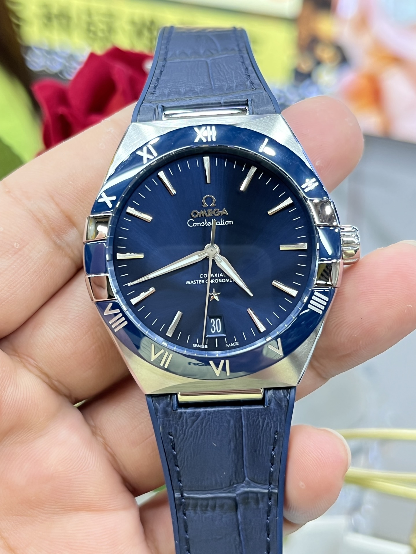 Constellation Blue Dial Watch – IW-1355 - Image 5