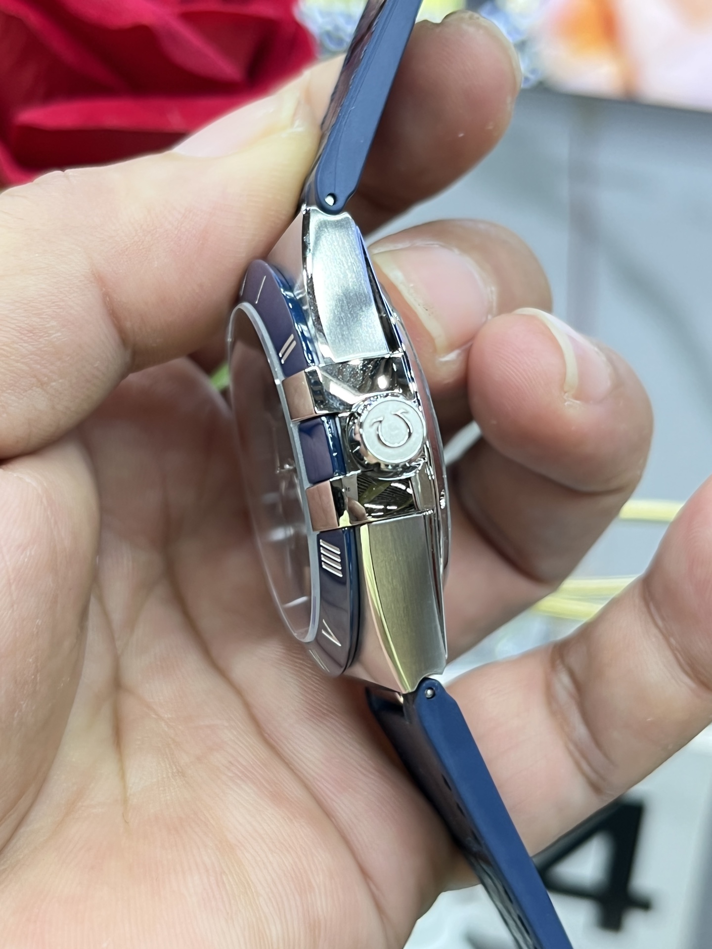 Constellation Blue Dial Watch – IW-1355 - Image 6