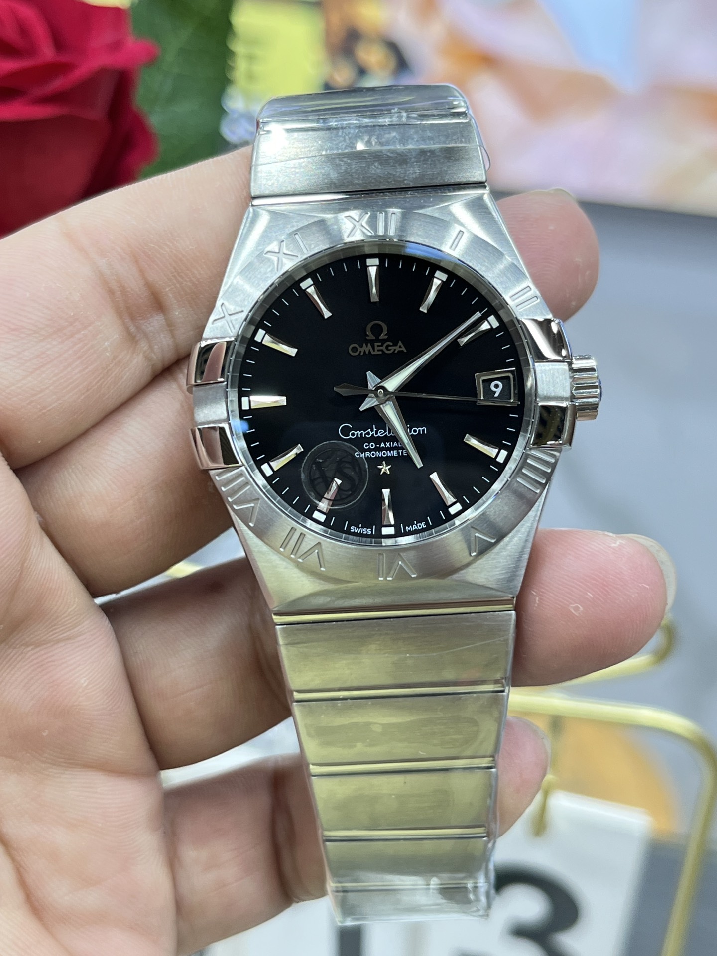 Constellation Black Dial Watch – IW-1359 - Image 5
