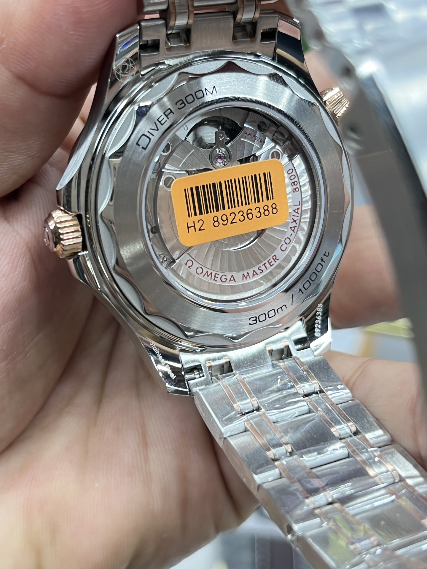Seamaster Skeleton Dial Watch – IW-1230 - Image 7