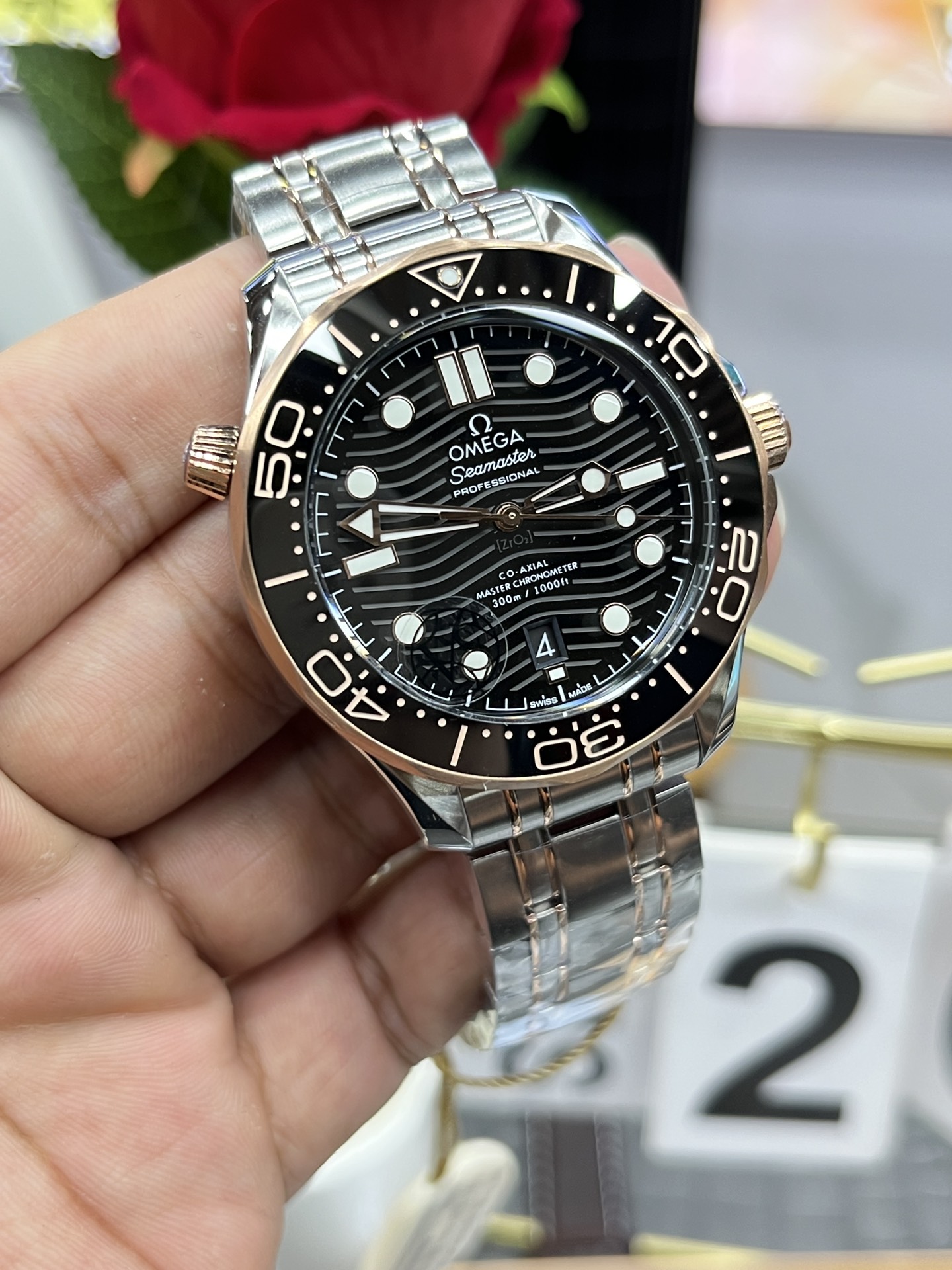 Seamaster Skeleton Dial Watch – IW-1230 - Image 4