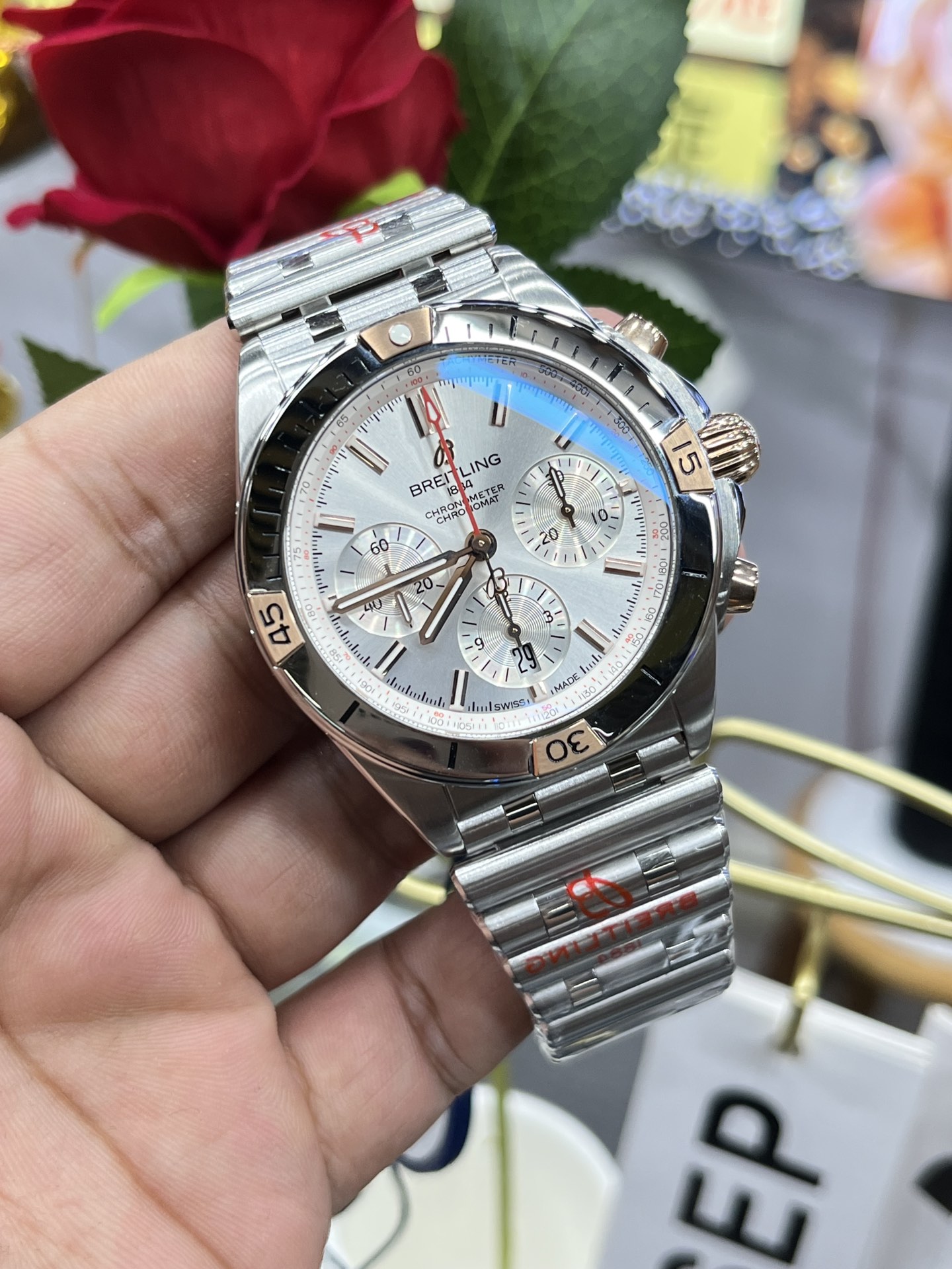 Breitling Classic Chronograph 42 mm Watch – IW-0616 - Image 9