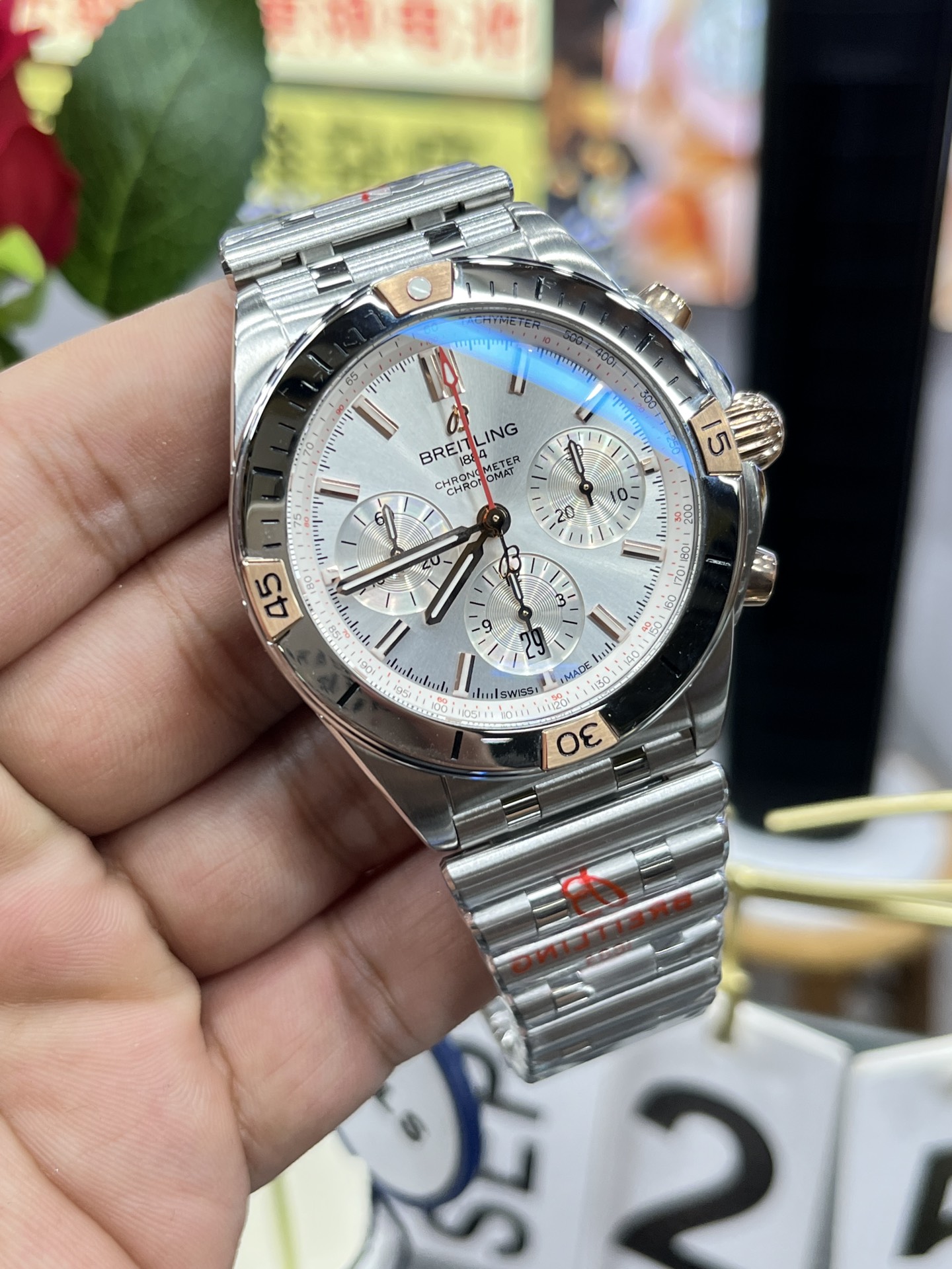 Breitling Classic Chronograph 42 mm Watch – IW-0616 - Image 4