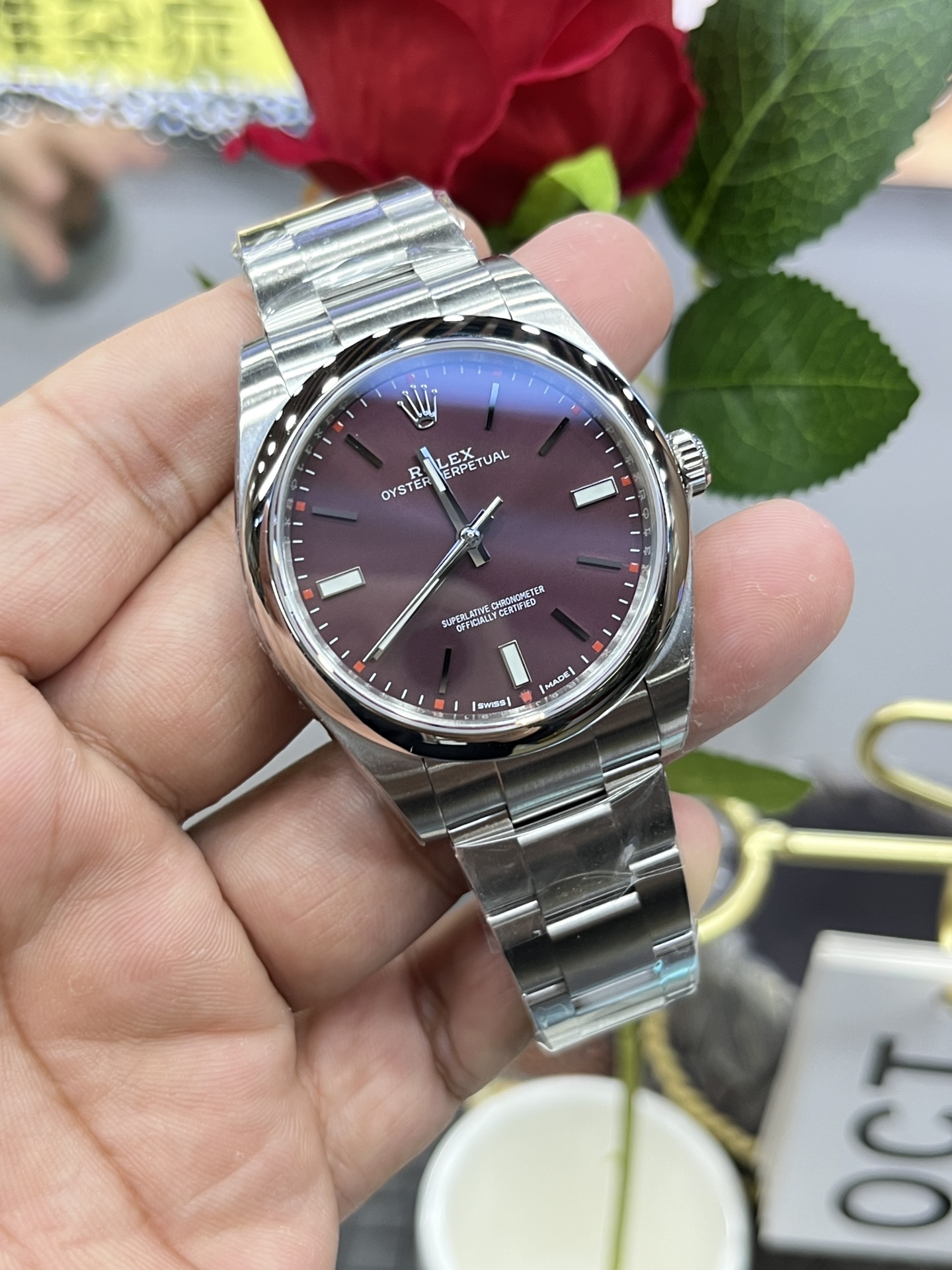 Oyster Perpetual 39 mm Watch – IW-3401 - Image 9