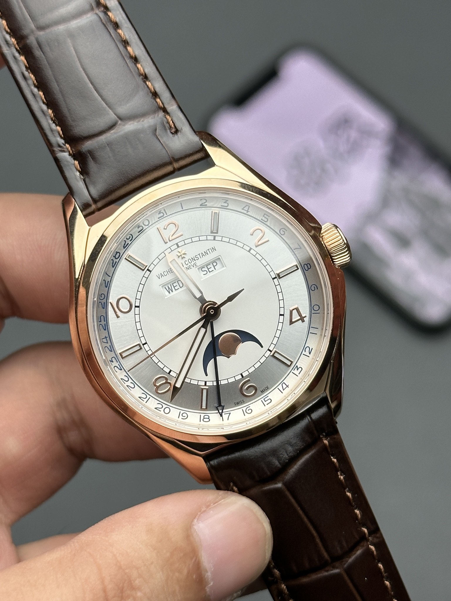 Classic Moonphase Watch – IW-0889 - Image 2
