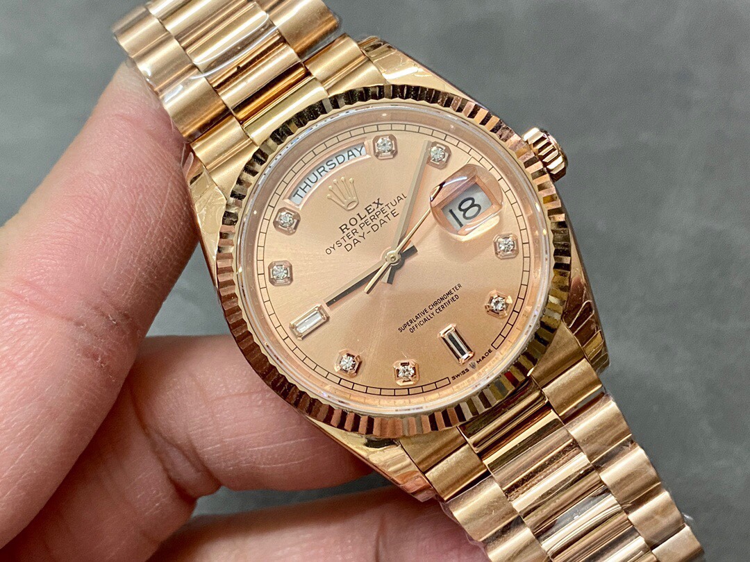 Rolex Day-Date Diamond-Set 36 mm Watch – IW-3338 - Image 2
