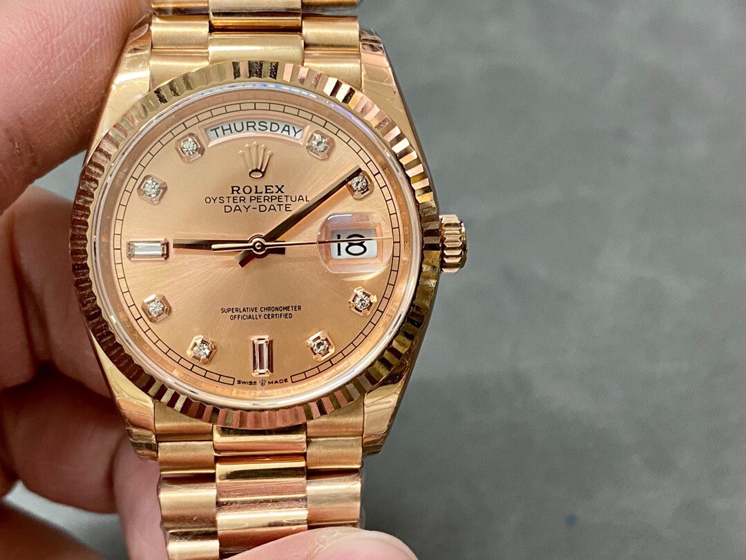 Rolex Day-Date Diamond-Set 36 mm Watch – IW-3338