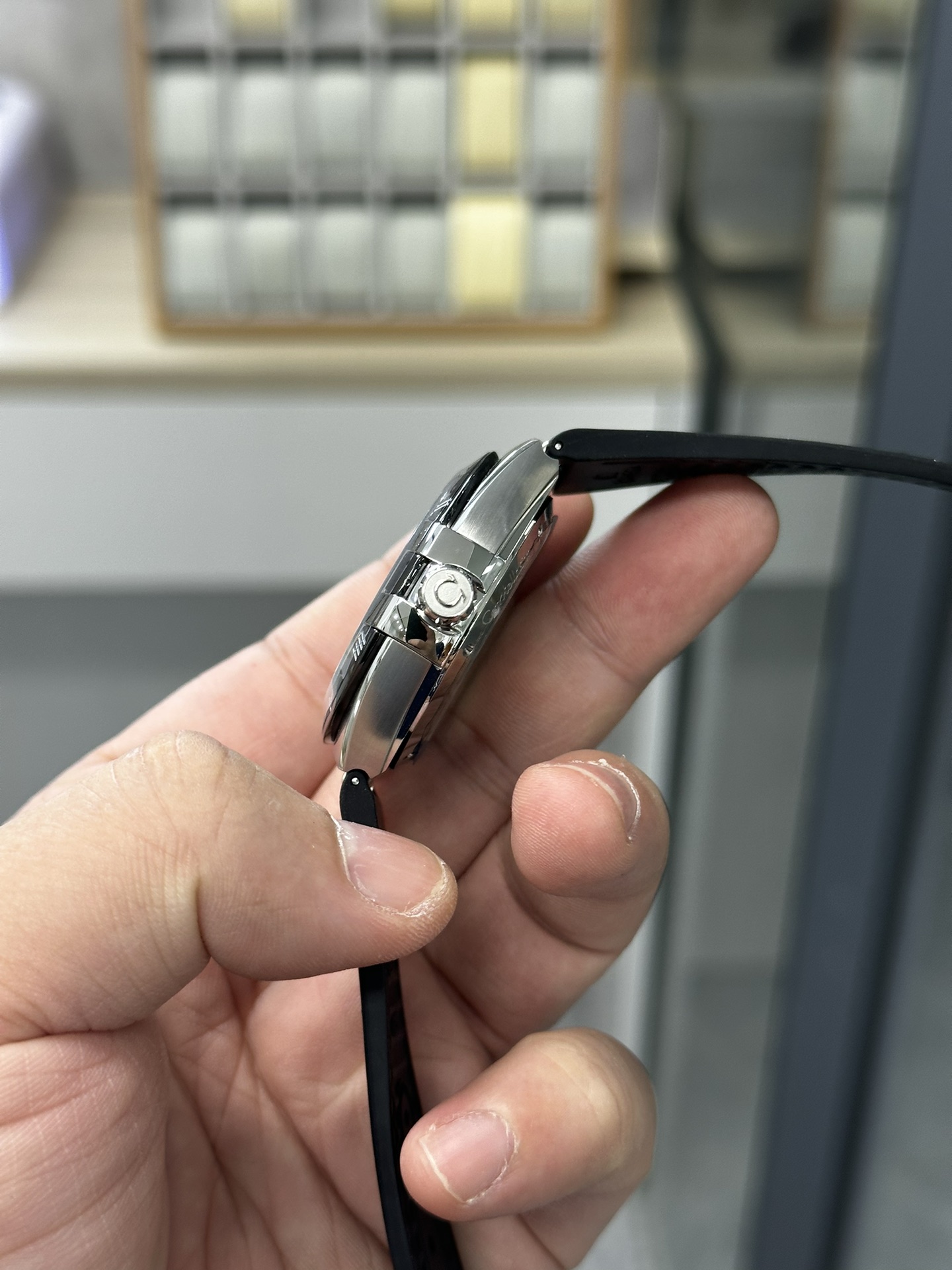 Omega Constellation Grey Dial Watch – IW-1383 - Image 4