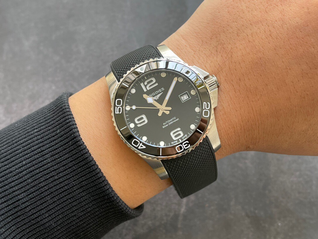 Longines Classic Black Dial Watch – IW-0734 - Image 9