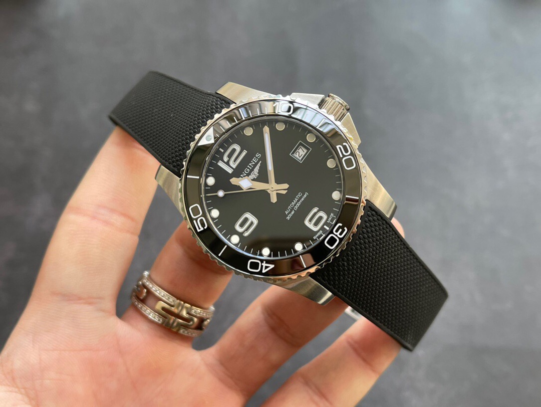 Longines Classic Black Dial Watch – IW-0734 - Image 2