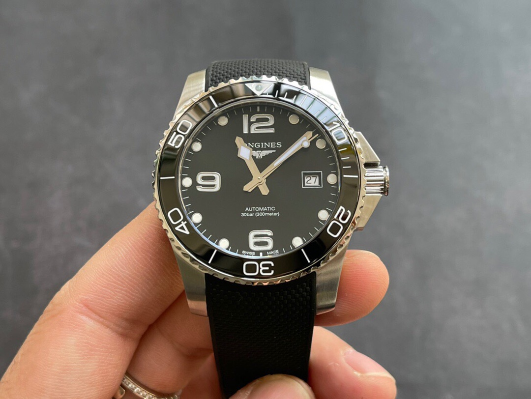 Longines Classic Black Dial Watch – IW-0734 - Image 4