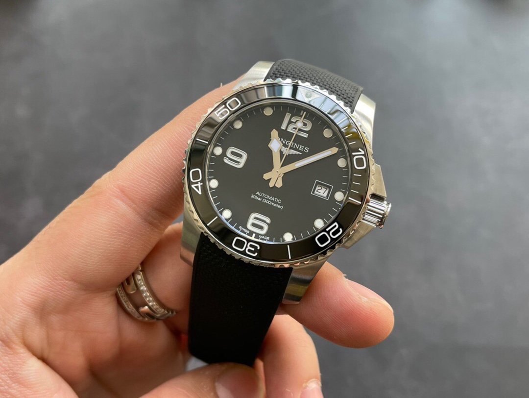 Longines Classic Black Dial Watch – IW-0734 - Image 3