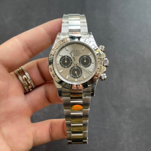 Rolex Daytona Grey Dial Chronograph Watch – IW-0026