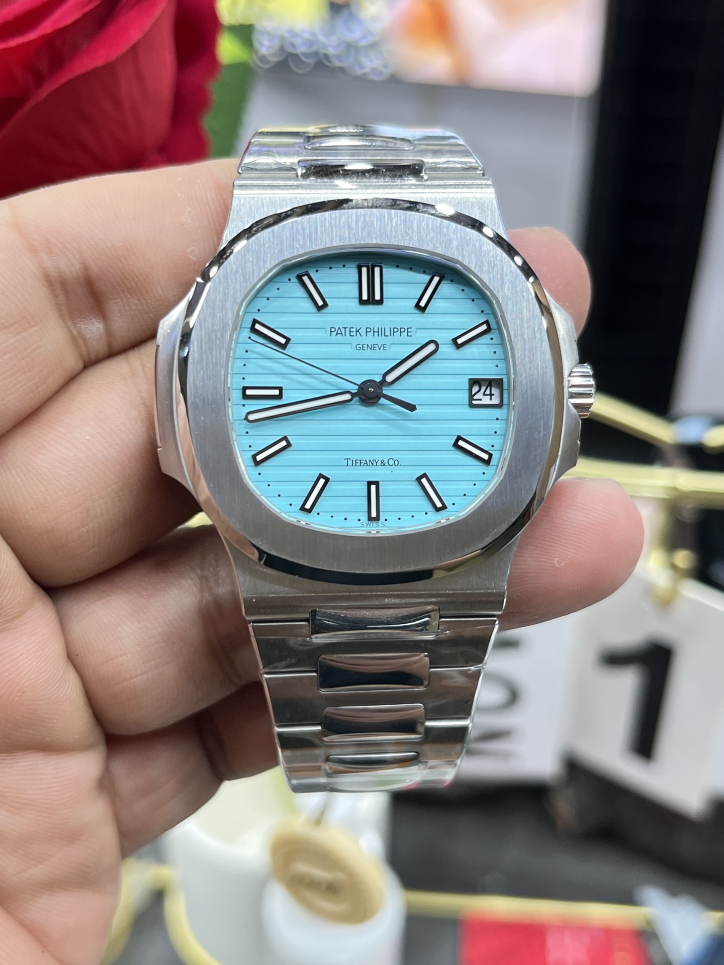 Nautilus Tiffany Blue Watch – IW-2305