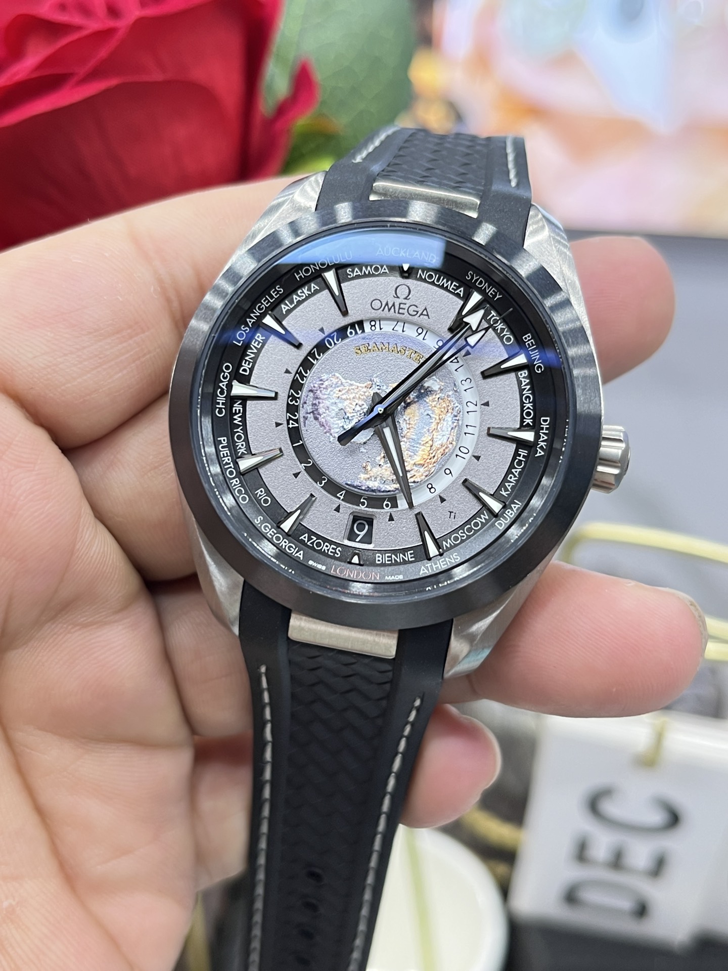 Seamaster Grey Dial Watch – IW-1380 - Image 2