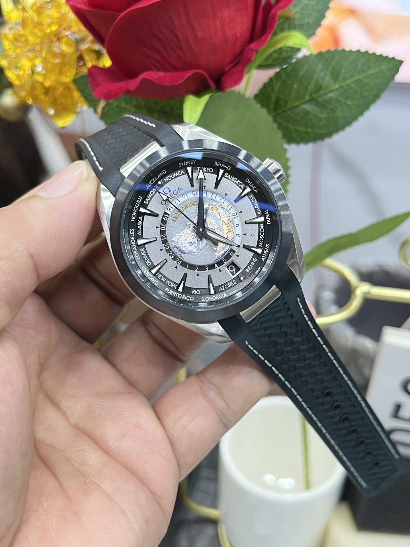 Seamaster Grey Dial Watch – IW-1380 - Image 9
