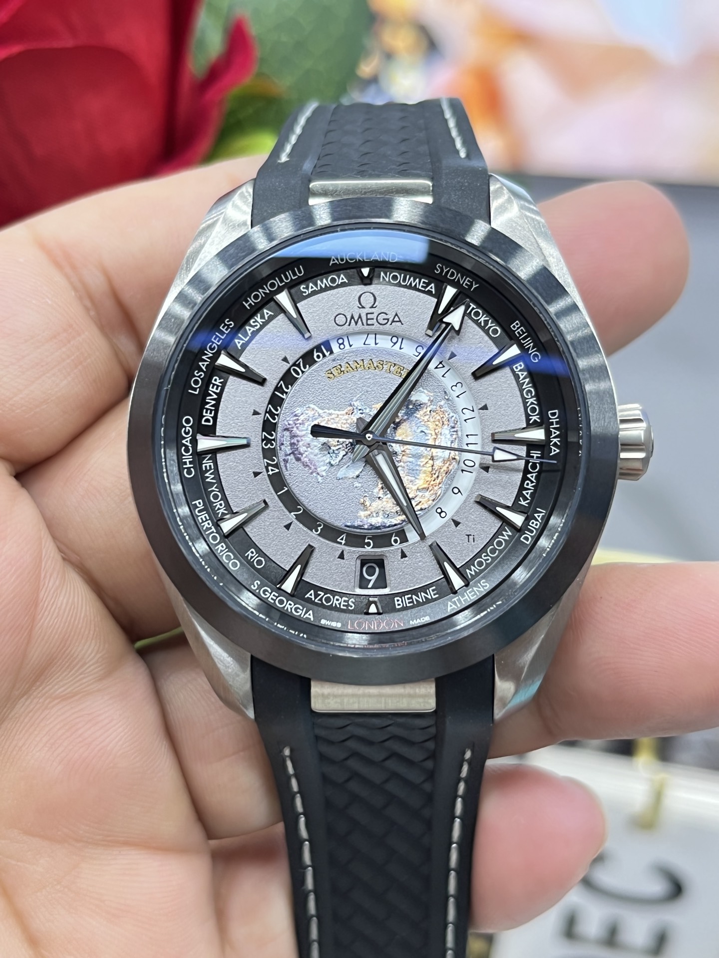 Seamaster Grey Dial Watch – IW-1380 - Image 5