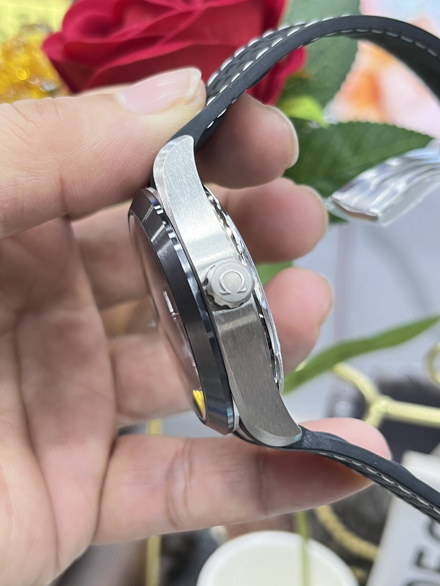 Seamaster Grey Dial Watch – IW-1380 - Image 6